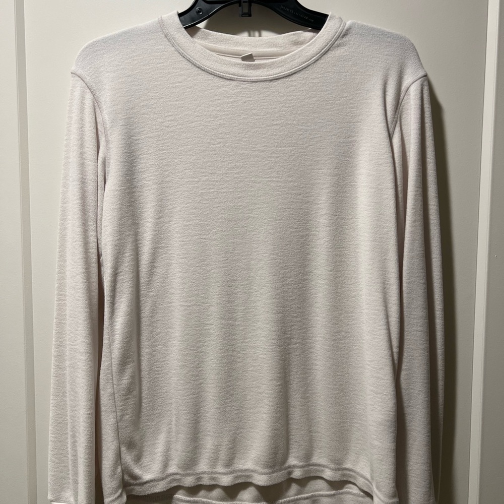 Men's White Long Sleeve Shirt